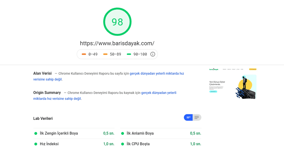 Google Page Speed Arttırma