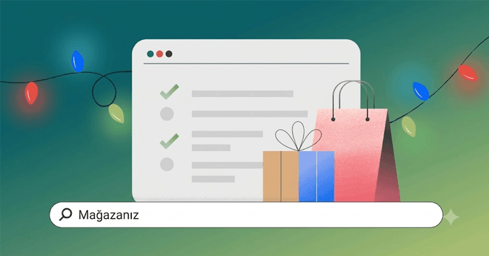 WooCommerce e ticaret kurulumu ve entegrasyonlarını temsil eden mağaza ve sipariş listesi illüstrasyonu