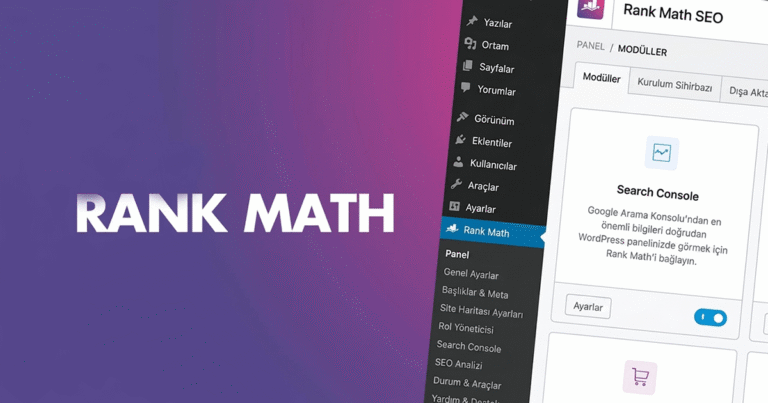 Rank Math Kurulumu ve Ayarları Nasıl Yapılır?